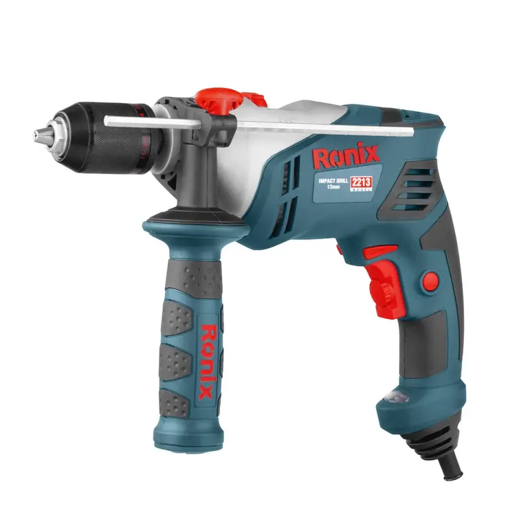 دریل چکشی ۱۳ میلی‌متر ۶۵۰ وات رونیکس 2213